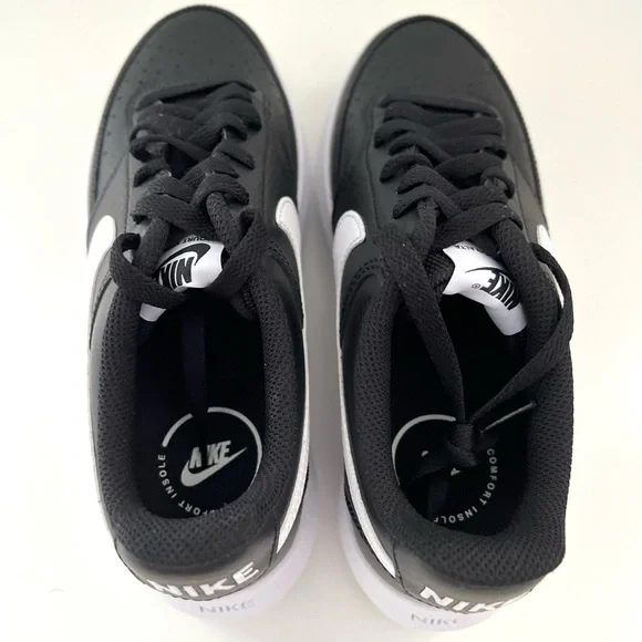 🌟NIKE Women’s Nike Court Vision Alta Black/White - Size 7.5 - Picture 10 of 12